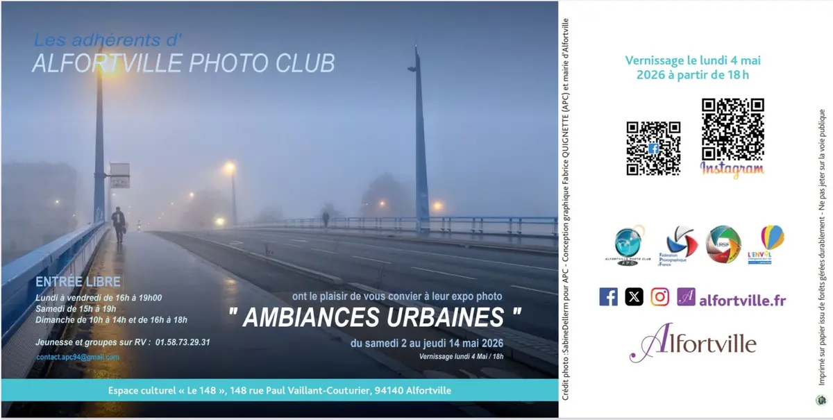 Expo Photo: Ambiances Urbaines - Alfortville Photo Club