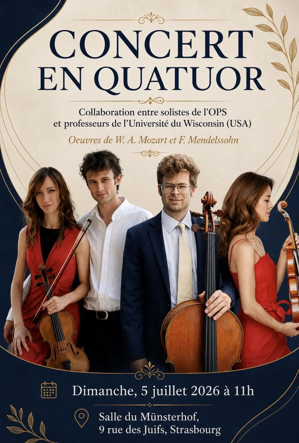 Concert en Quatuor
