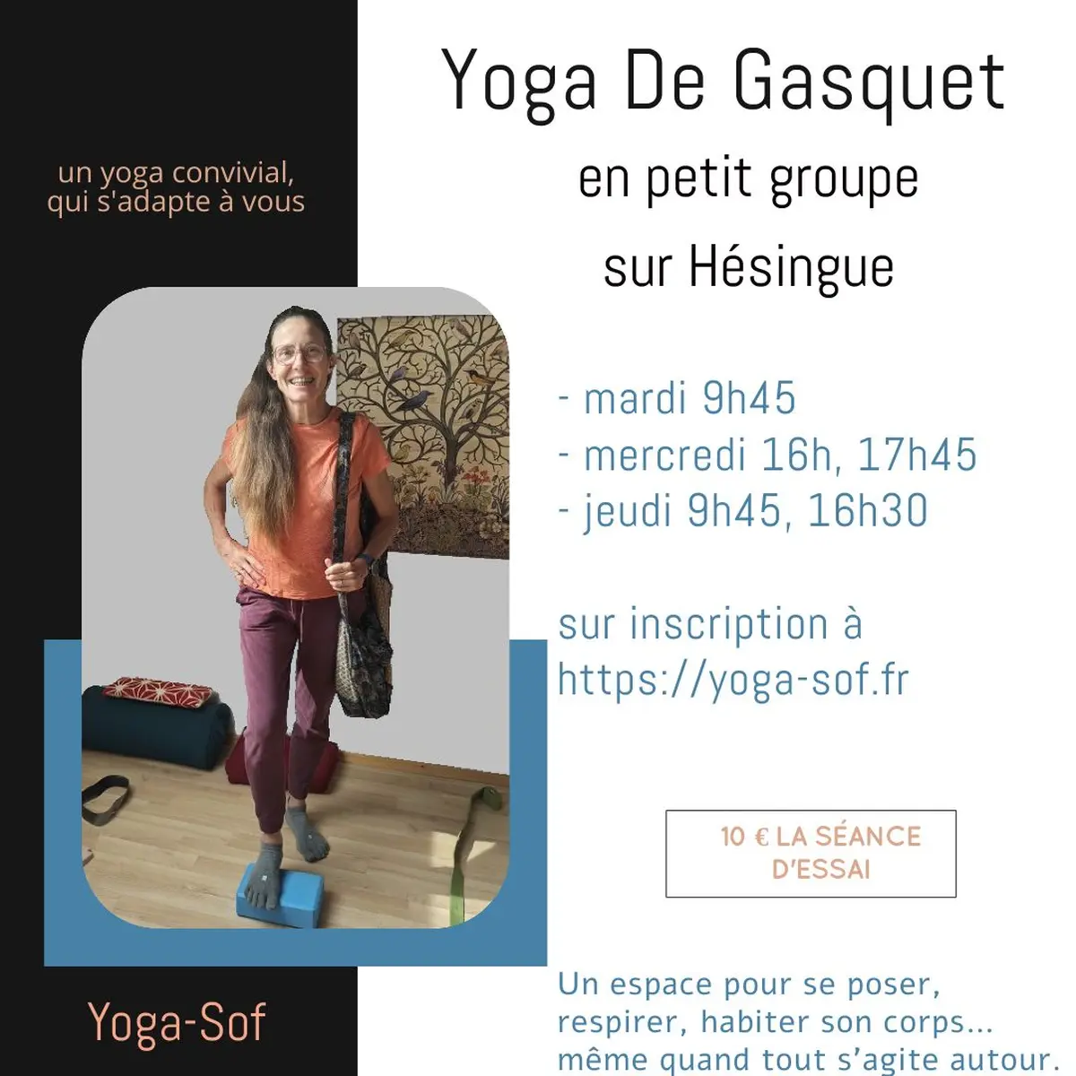 Nouveau créneau Yoga