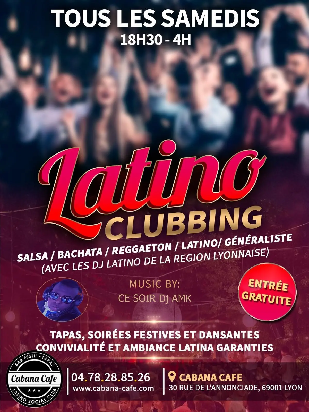  Resto / Club - soirée Latino Clubbing