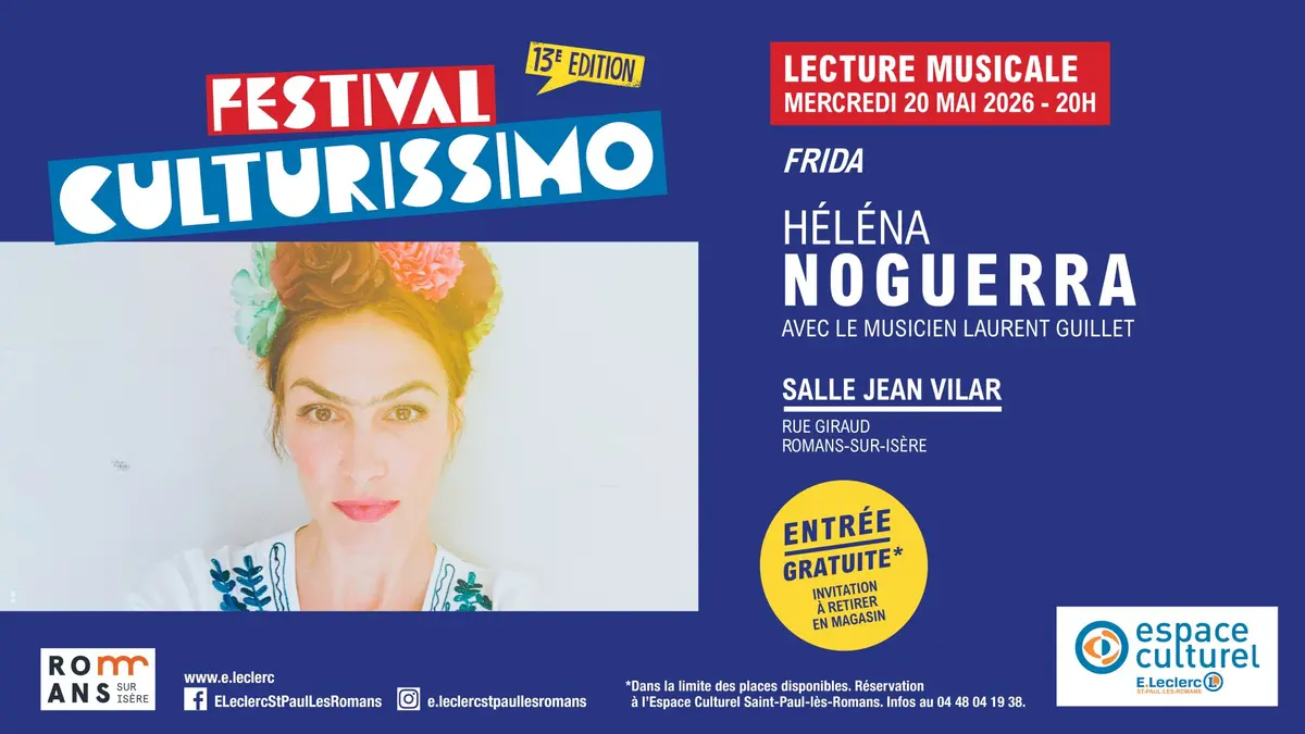 Festival Culturissimo - Lecture musicale par Héléna Noguerra
