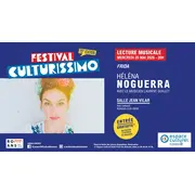 Festival Culturissimo - Lecture musicale par Héléna Noguerra