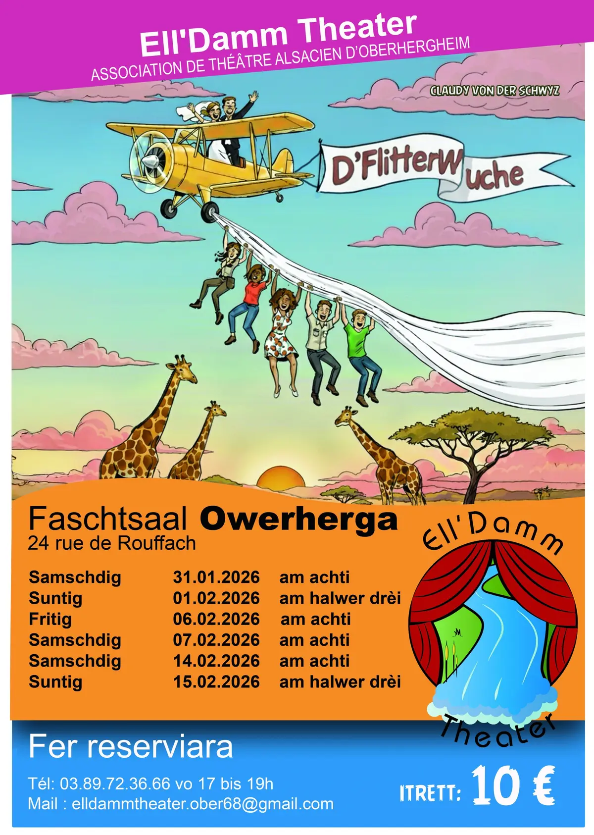 Représentations théâtrale