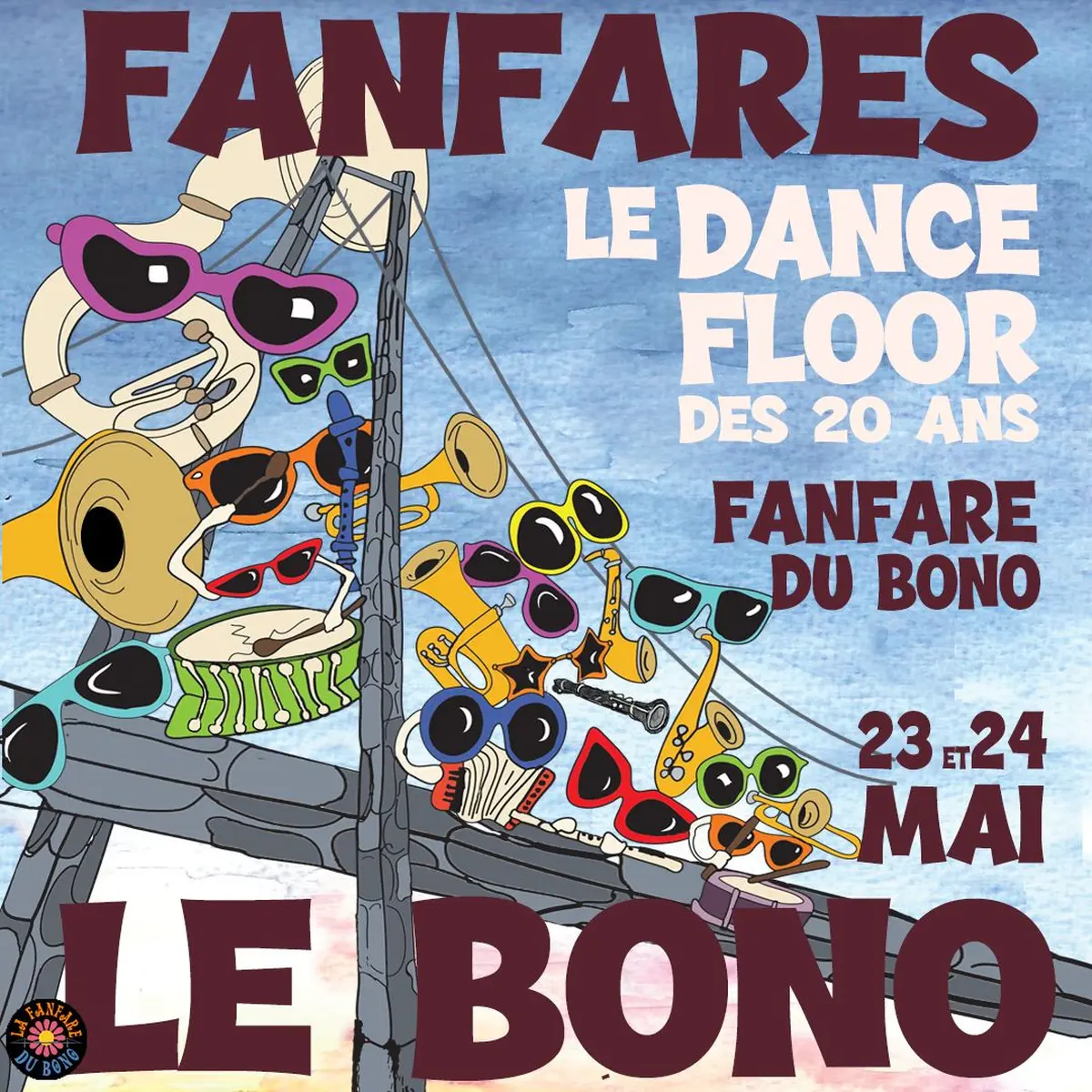 fanfare du bono : le dancefloor des 20 ans