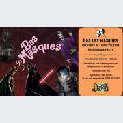 Murder Party Bas Les Masques - Méchants de la Pop Culture