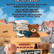 Vide grenier de la Scala à Nemours