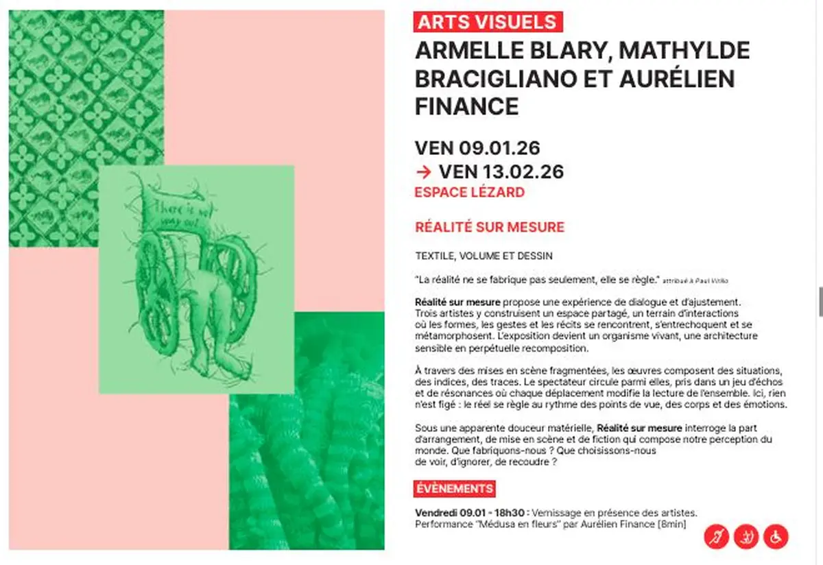 Réalité sur mesure ! Trois artistes exposent...