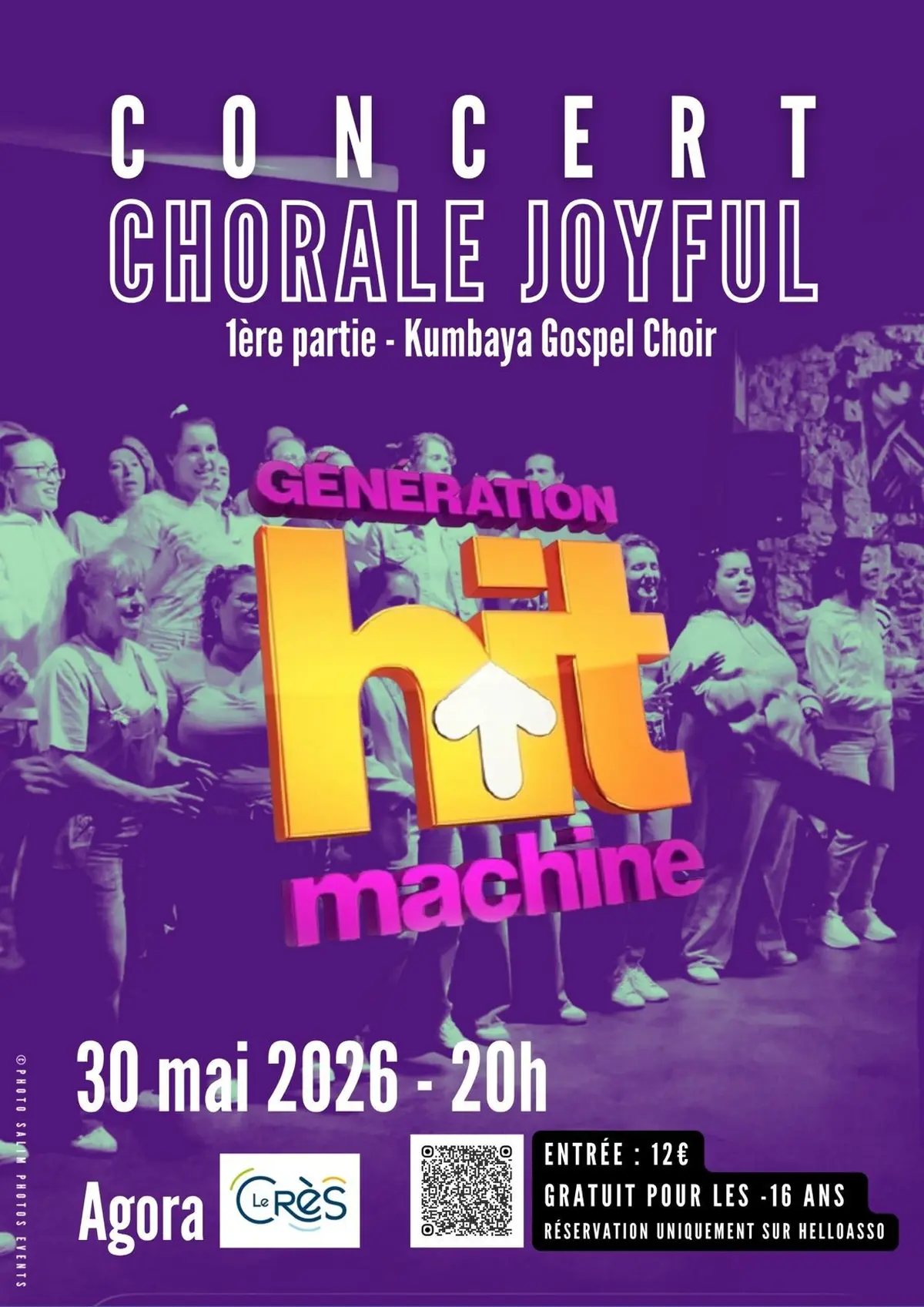 Génération Hit Machine par la chorale Joyful