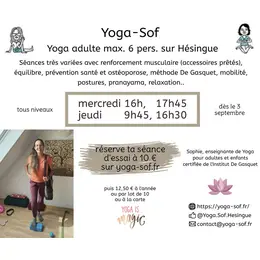 Rentrée Yoga