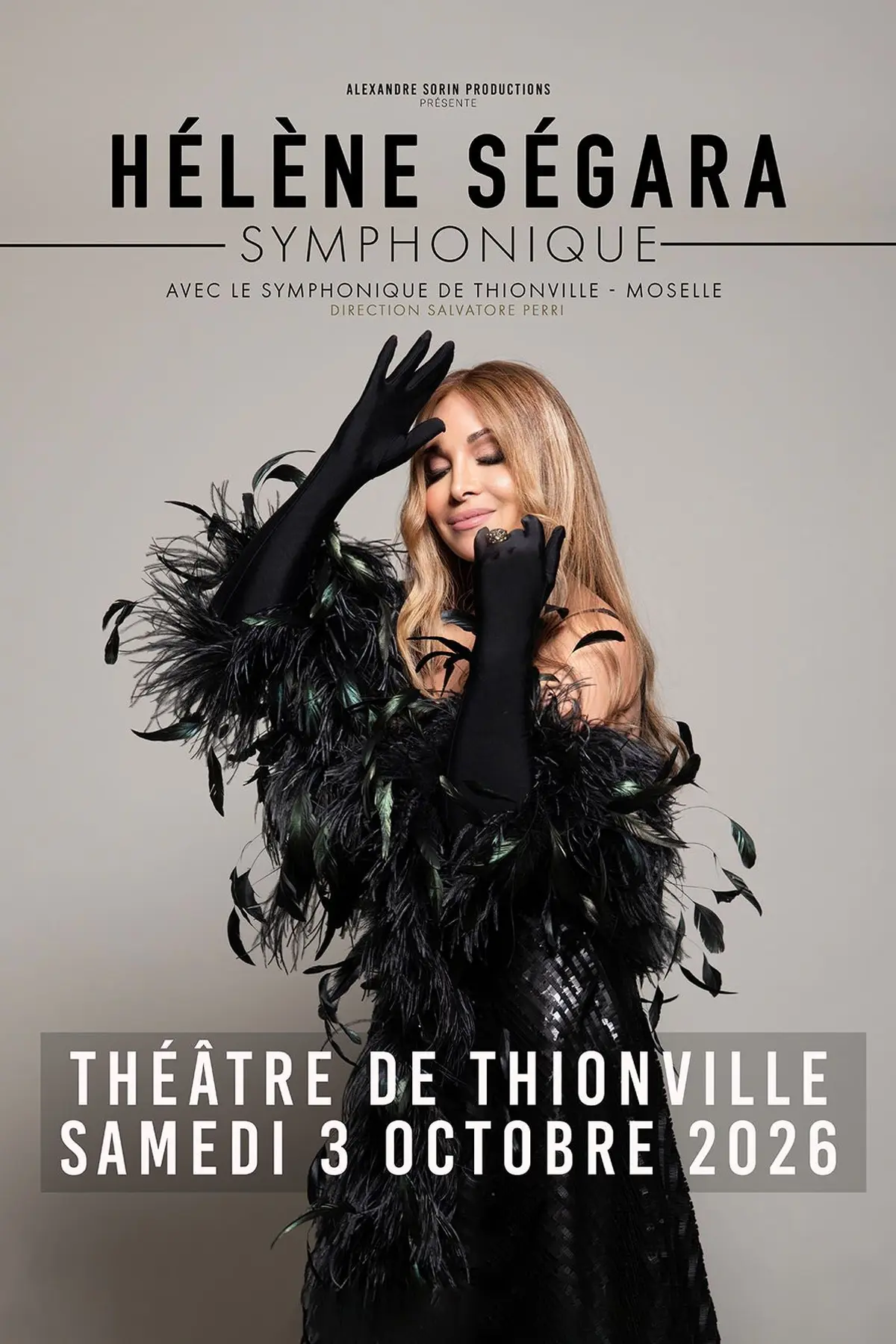 Hélène Segara accompagnée du Symphonique de Thionville-Moselle