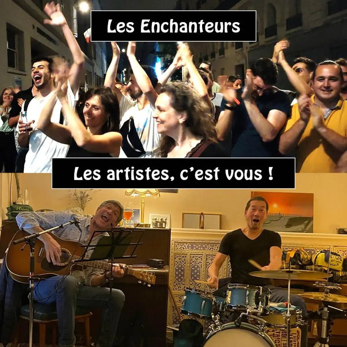 MARDI 24 MARS - Chantons tous ensemble avec des musiciens en live
