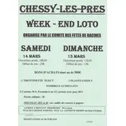 Loto du comité des fêtes de Racines