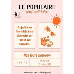 Ciné solidaire : Nos jours heureux