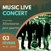 Concert live Minautorus Quartet (jazz manouche)