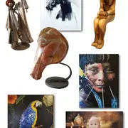 7 artistes : sculptures, peintures et pastels secs