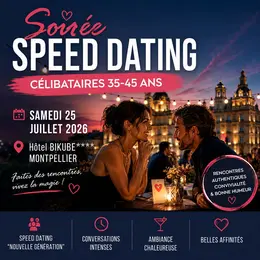 Soirée célibataires + Speed Dating 35-45 ans
