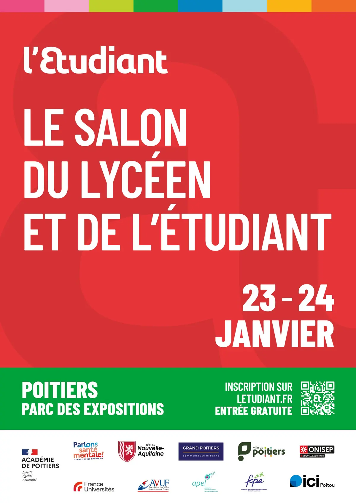 Le Salon du lycéen et de l’étudiant à Poitiers 