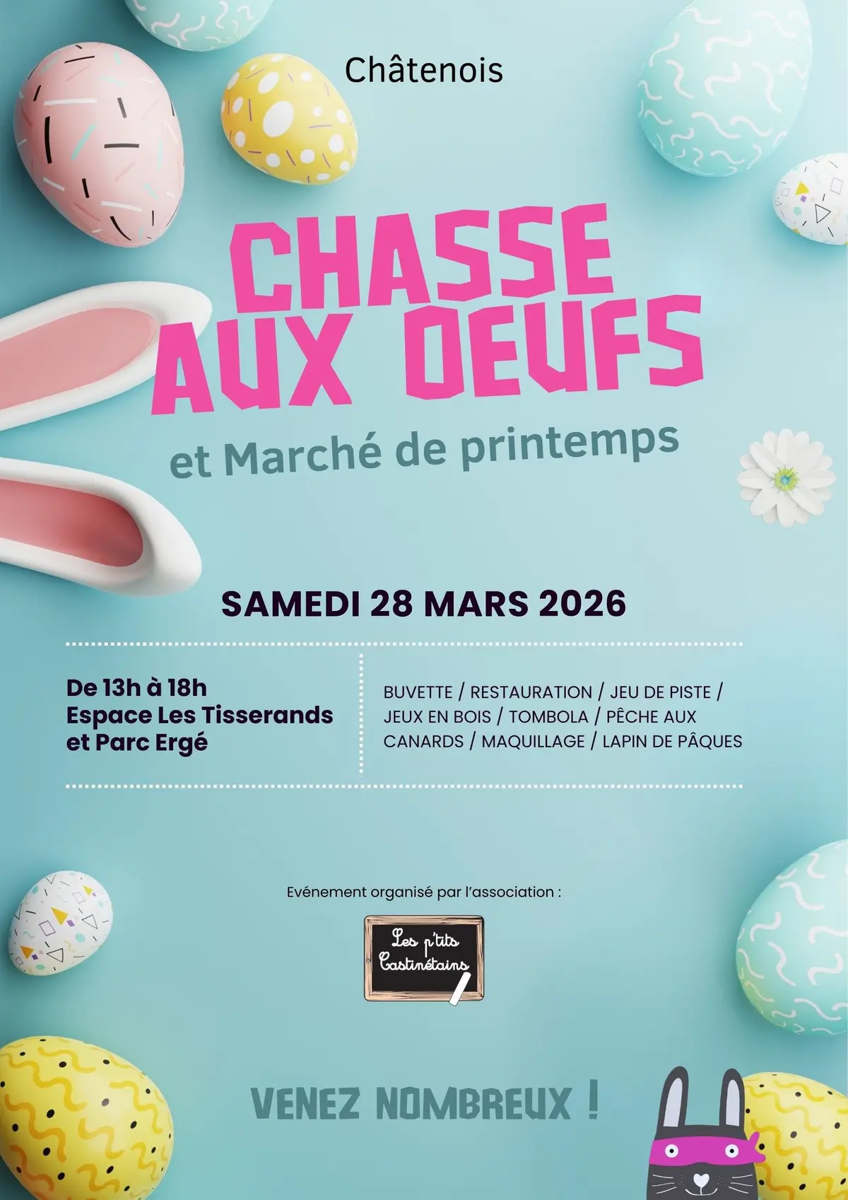 Chasse aux œufs et MArché de printemps 