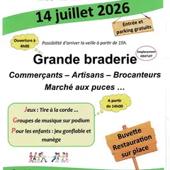 grande braderie, brocante marché aux puce