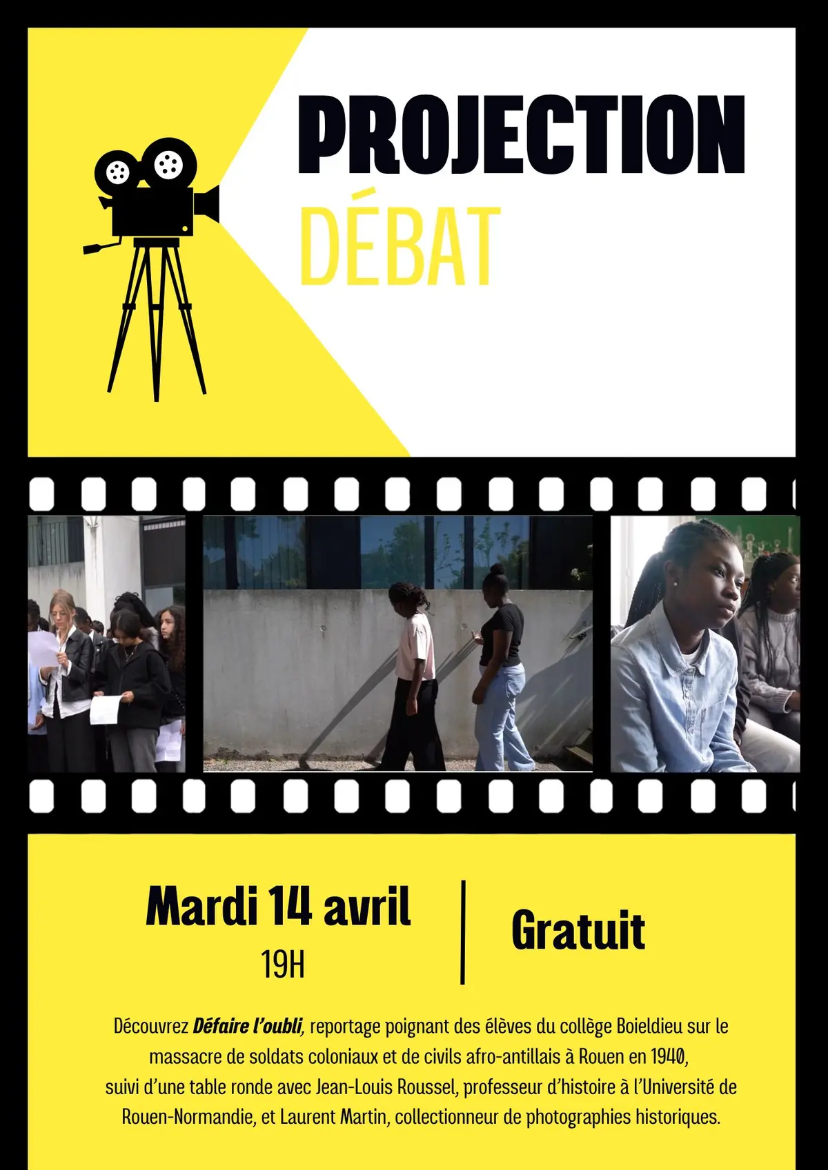 Défaire l’oubli : projection-débat sur la mémoire du 9 juin 1940