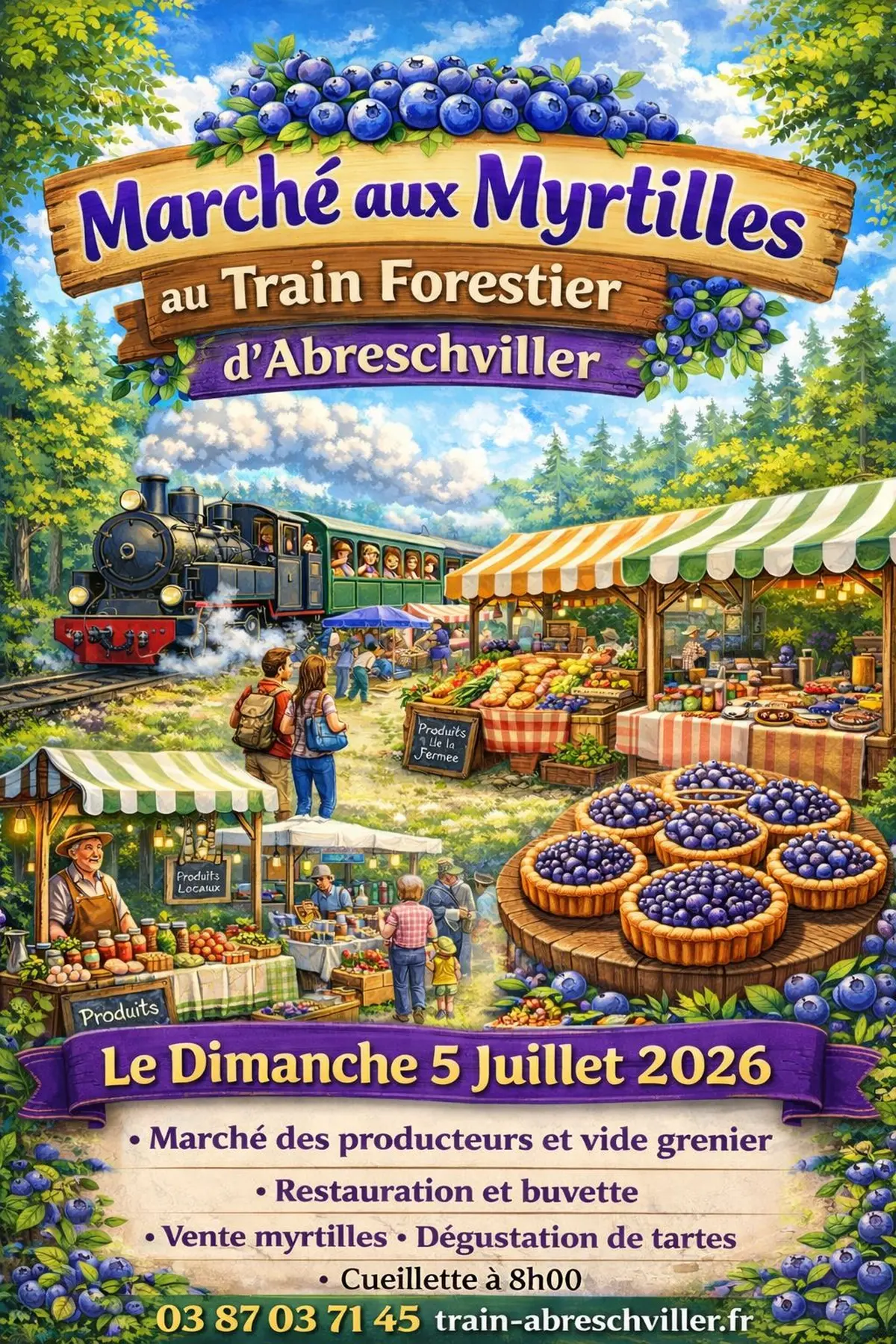 Fête de la myrtille / Vide grenier