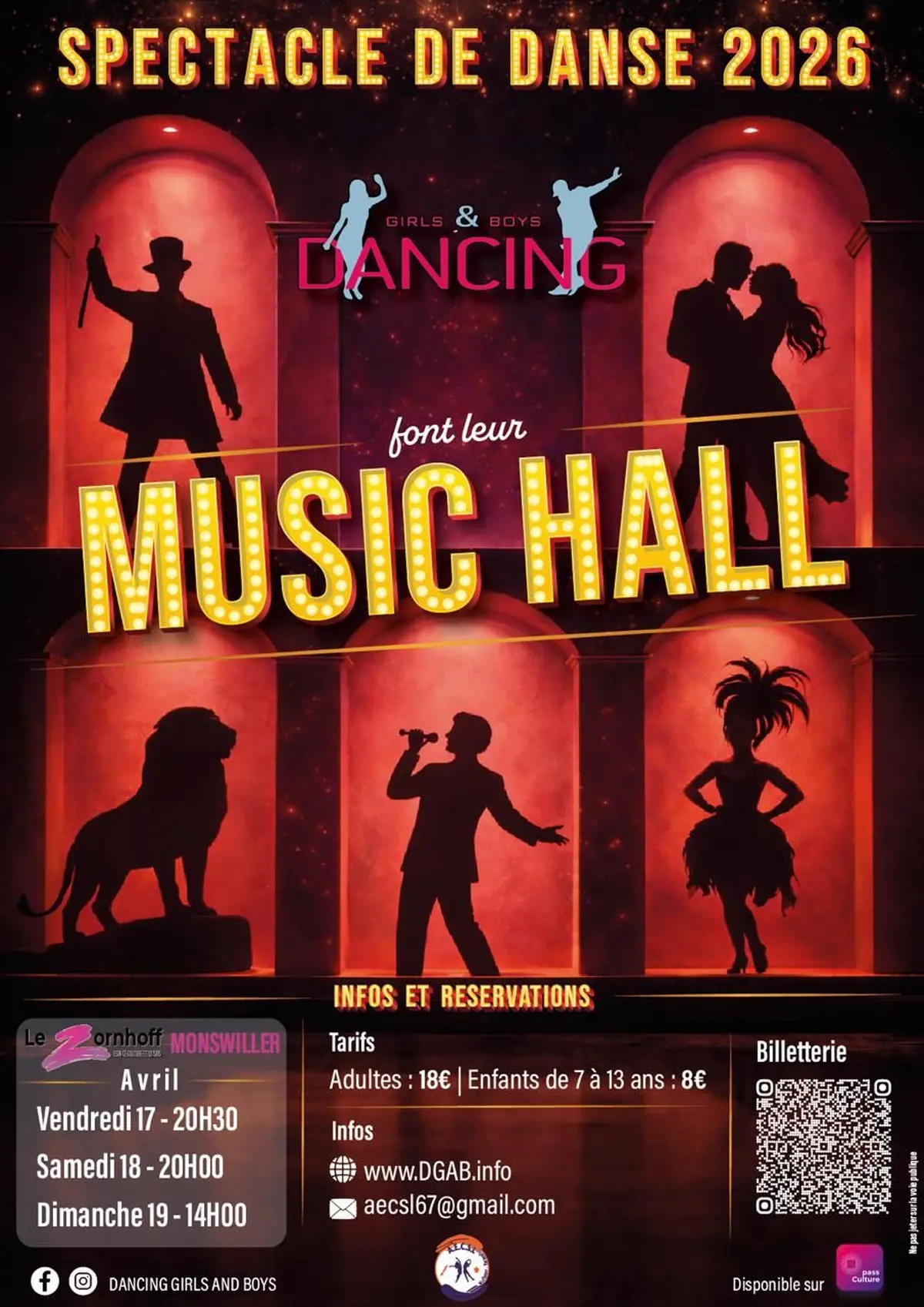 Les DGAB font leur Music Hall ! - Spectacle de danse 