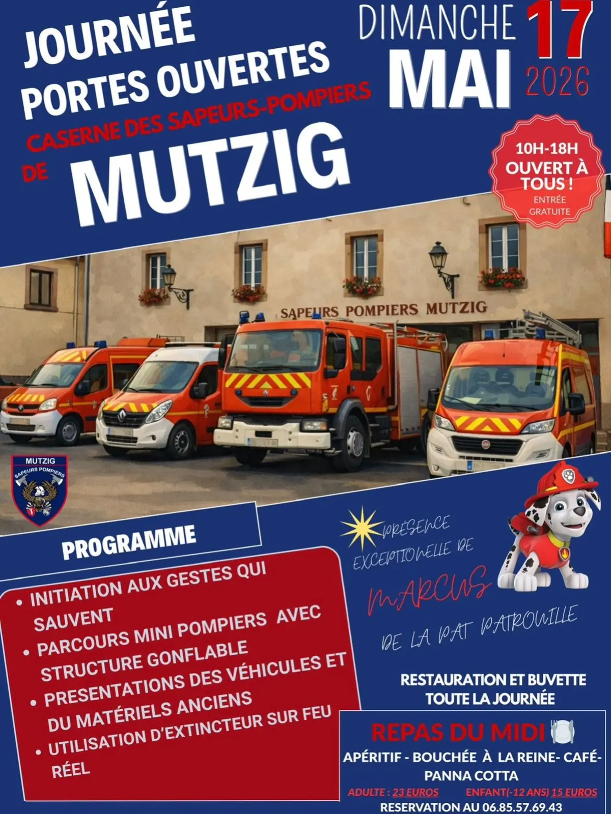 Journée portes ouvertes des Sapeurs Pompiers de Mutzig 