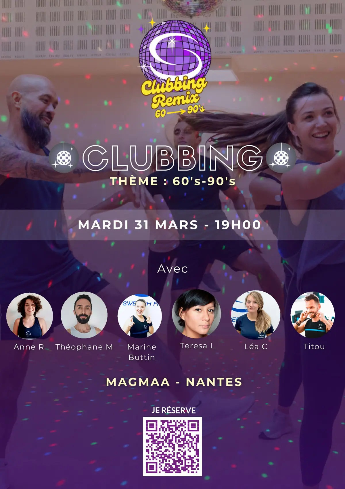 Clubbing Swedish Fit - Thème 60's -> 90's