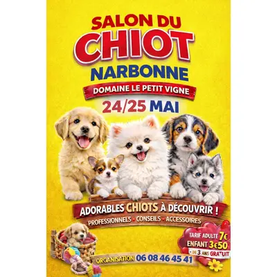 Salon du Chiot Narbonne 2026