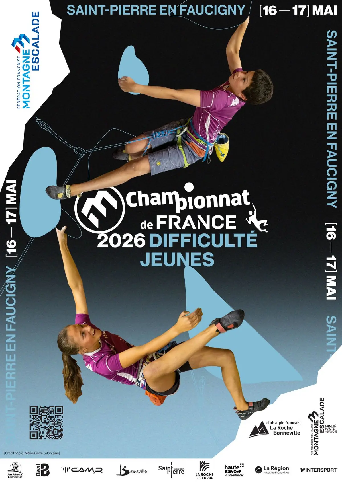 Championnat de France d'escalade de difficulté jeunes 2026
