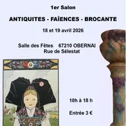 1er Salon Antiquités - Faïences - Brocante
