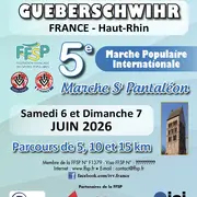5ème Marche Populaire St Pantaléon de Gueberschwihr 