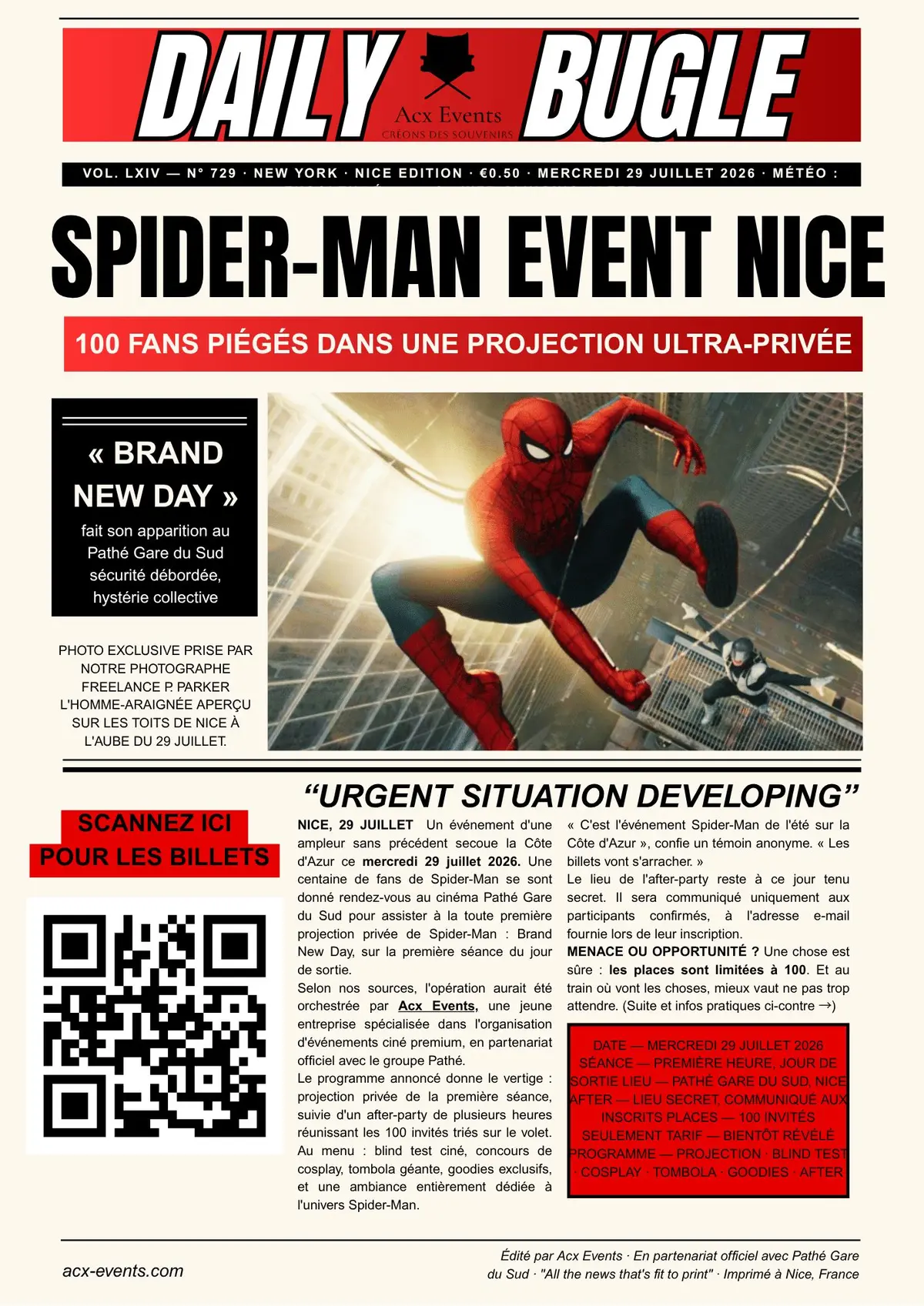 Spider-Man : Brand New Day — La journée événement Marvel à Nice