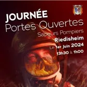 Journée Portes Ouvertes, Pompiers de Riedisheim