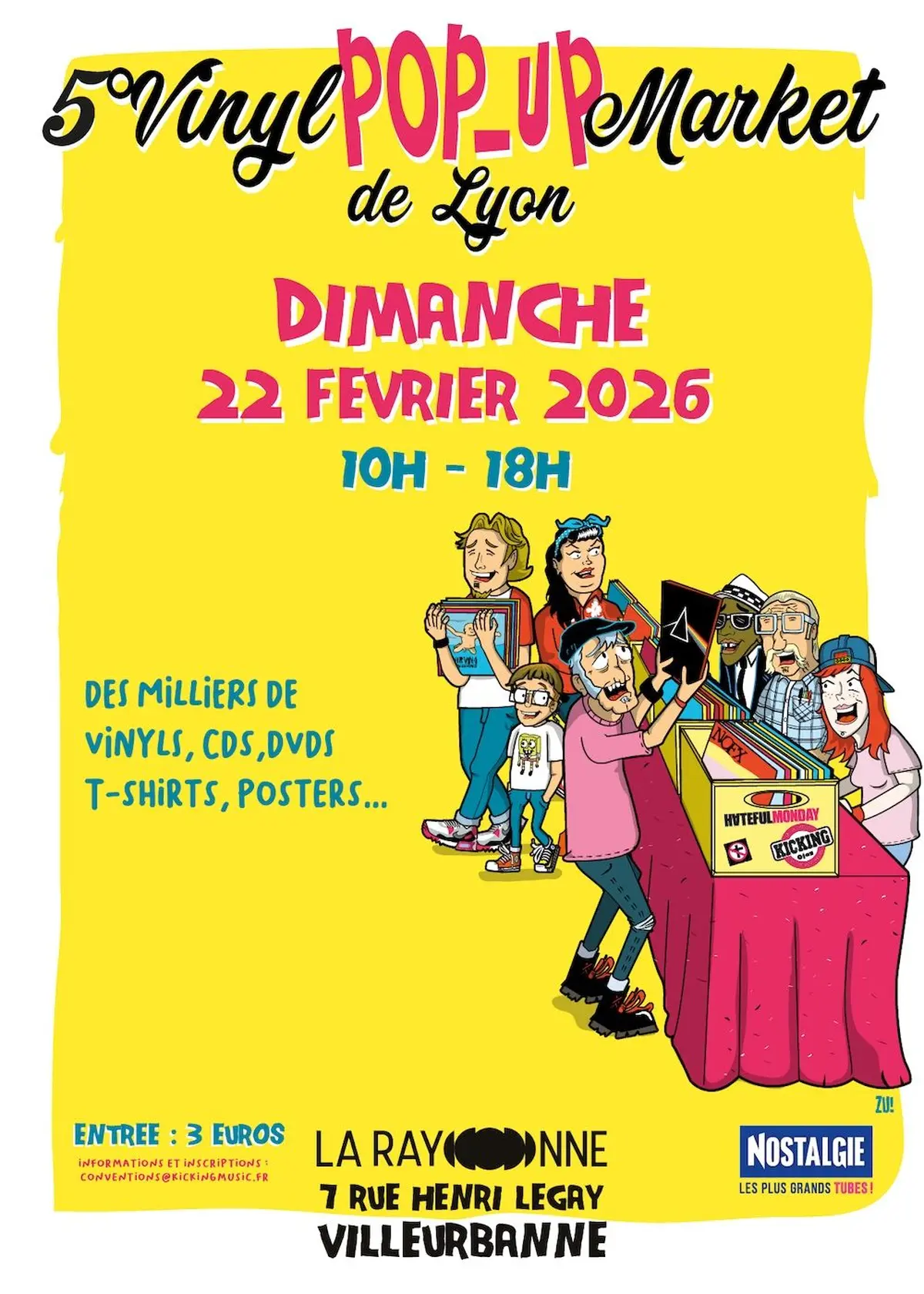 5° Vinyl Pop Up Market de Lyon