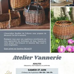 Atelier vannerie