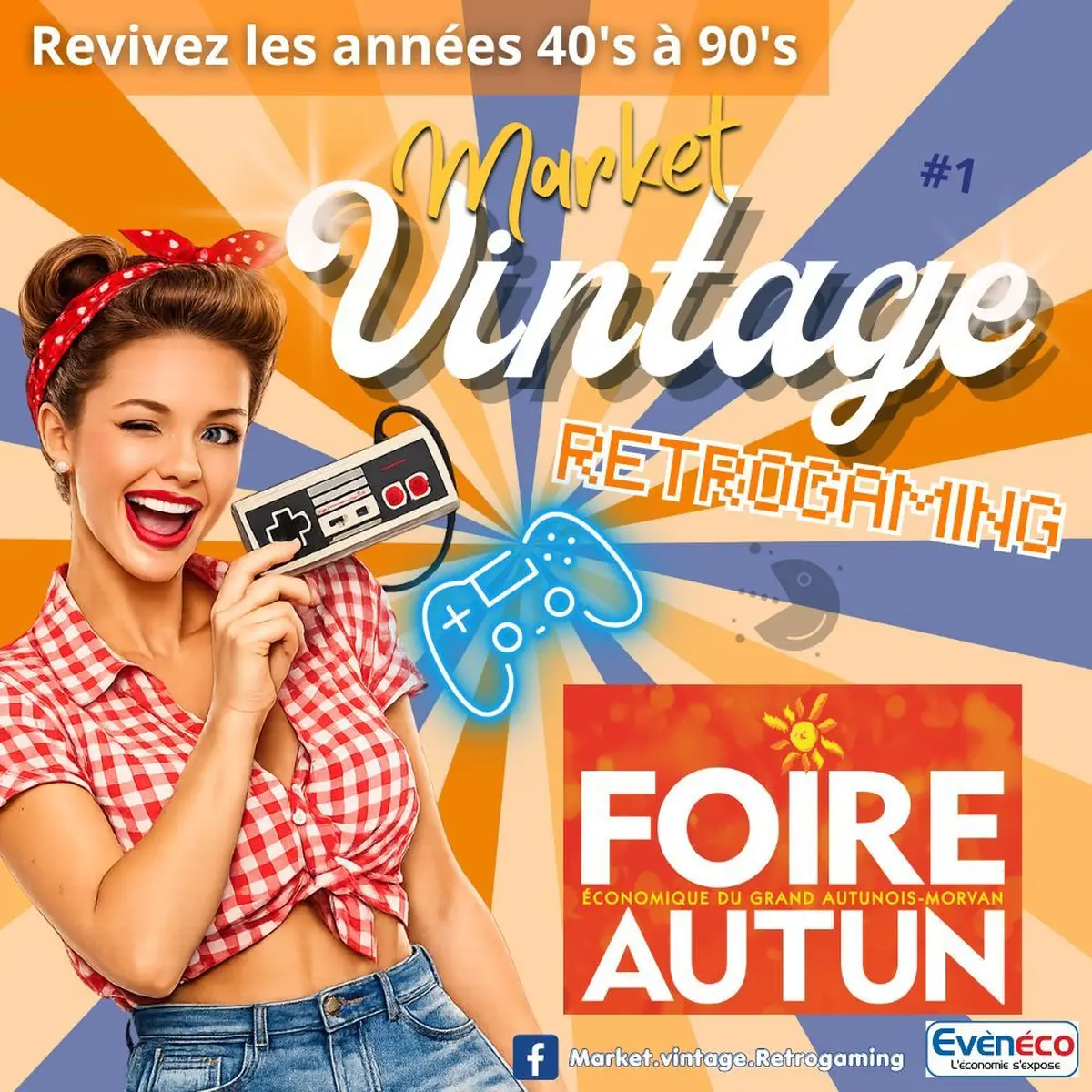 Market Vintage et Retrogaming AUTUN