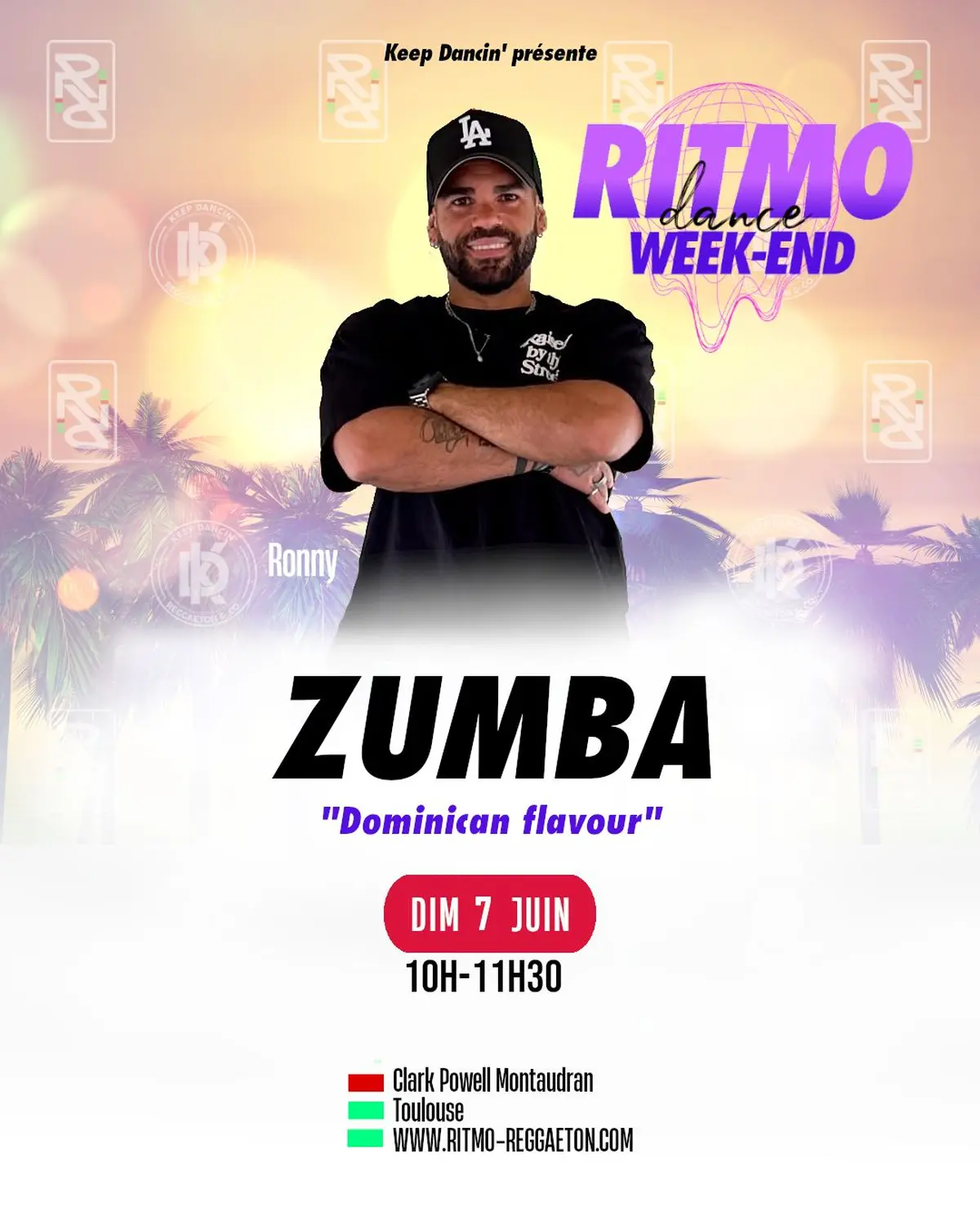 Zumba Masterclass avec Ronny Gomez