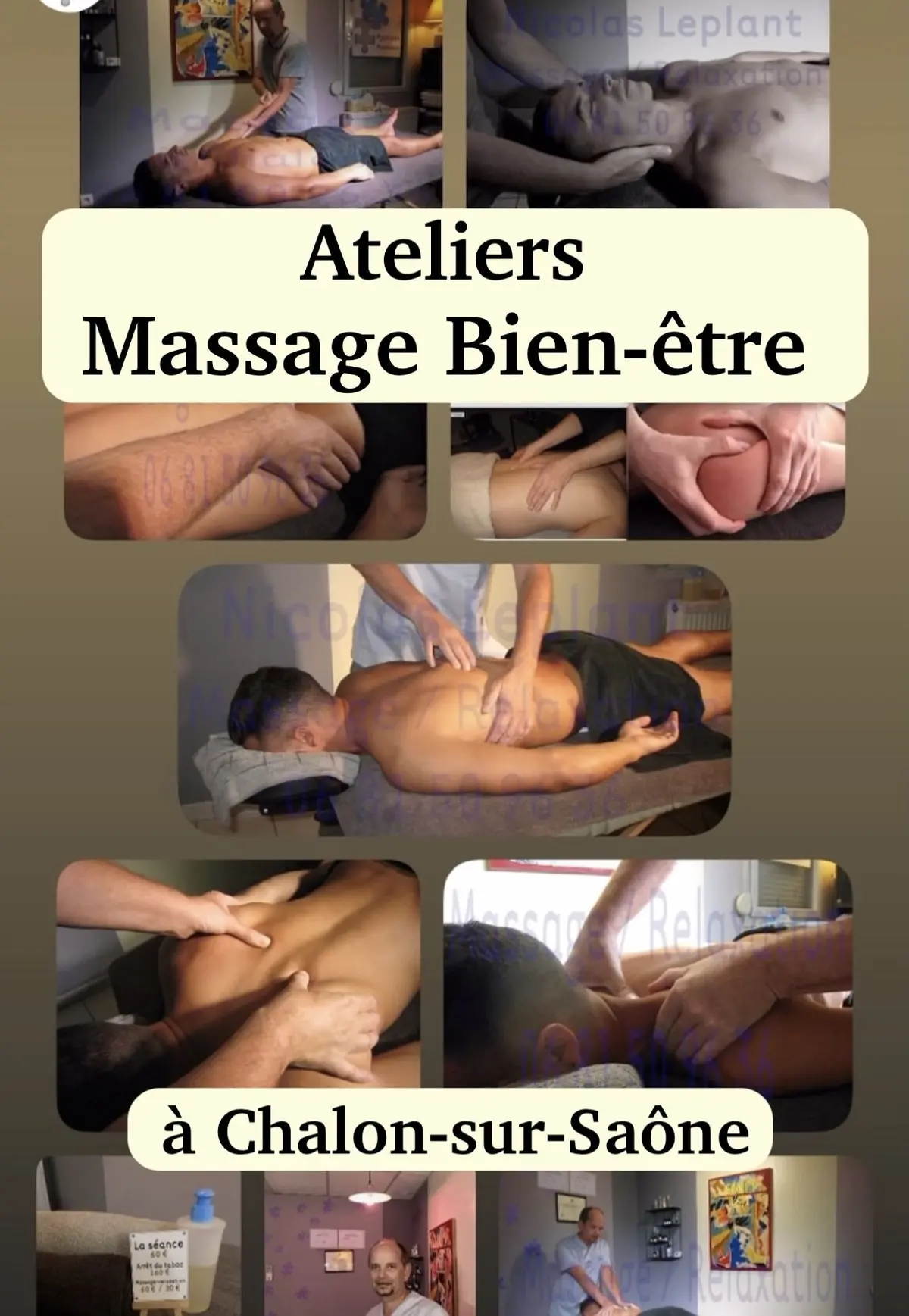 Initiation au Massage bien-être