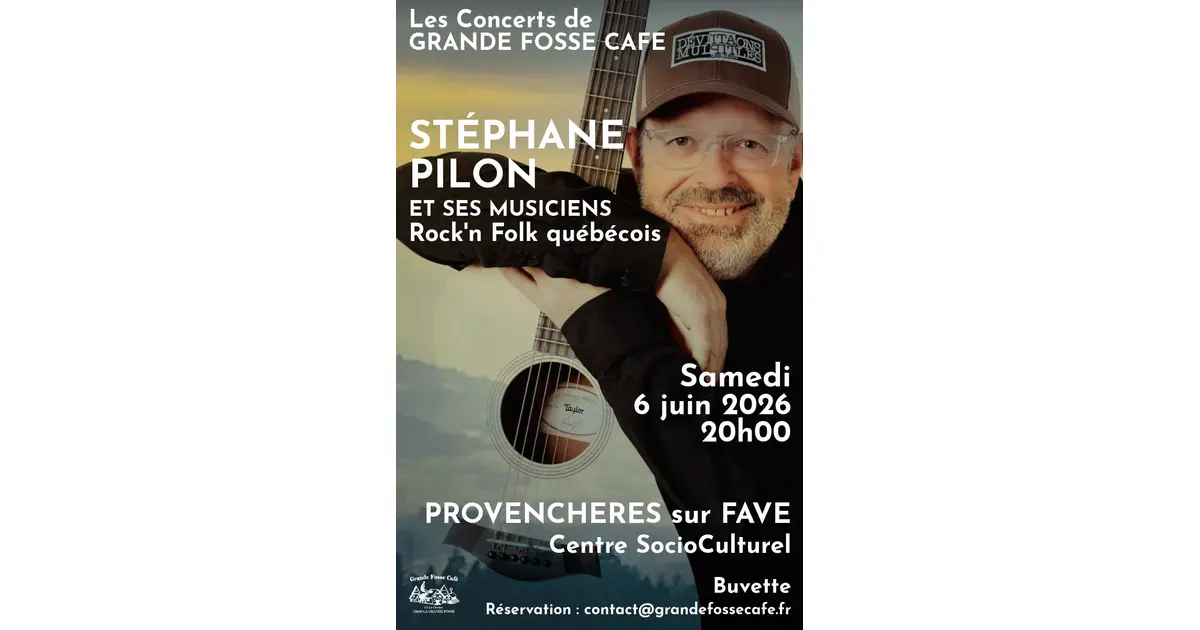 Concert Stéphane Pilon et ses musiciens