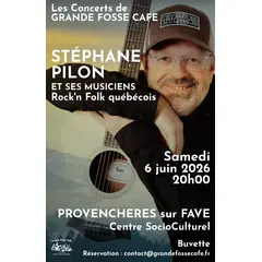 Concert Stéphane Pilon et ses musiciens