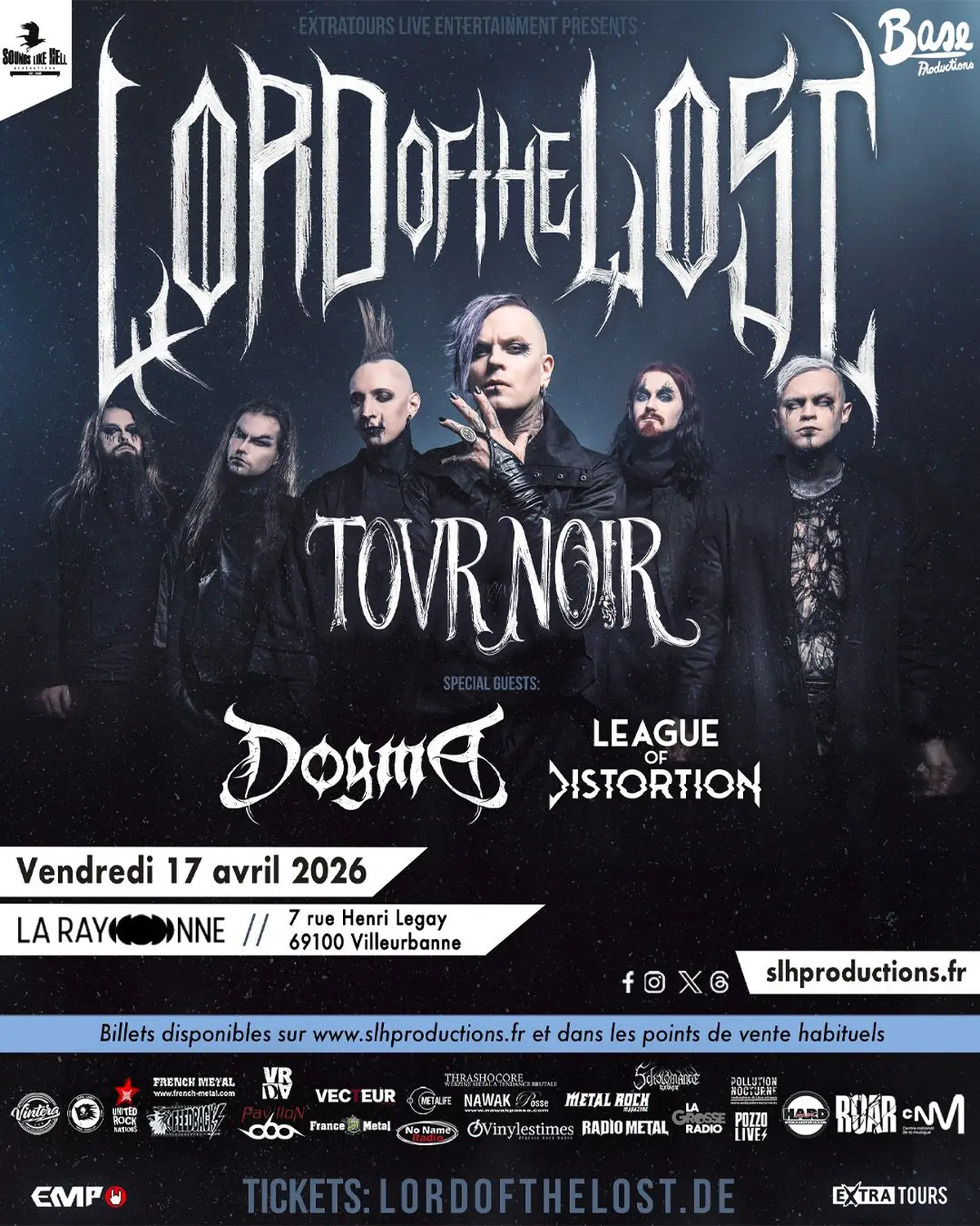 Lord Of The Lost + Dogma + League Of Distortion