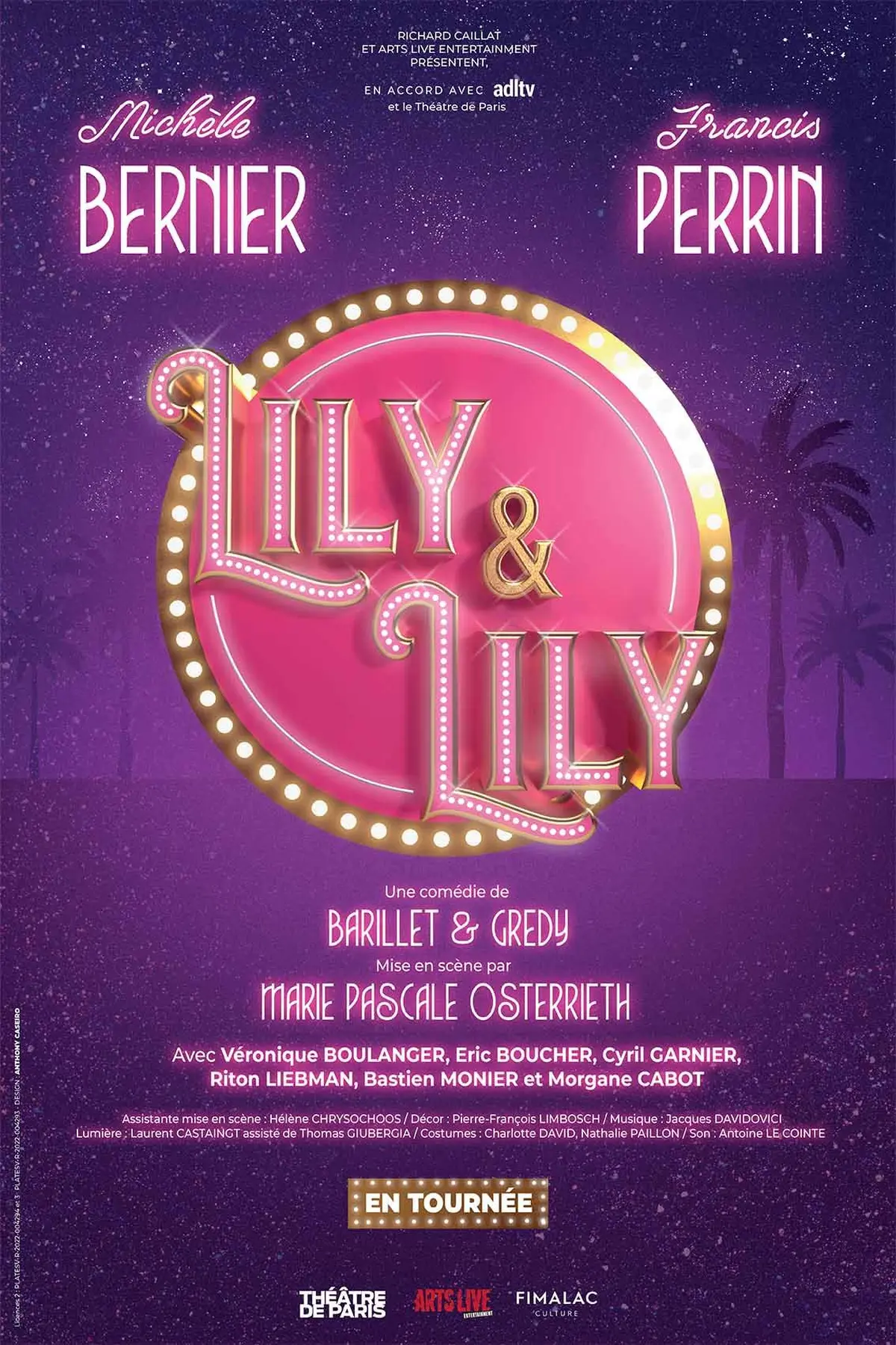 Lily & Lily avec Michèle Bernier & Francis Perrin