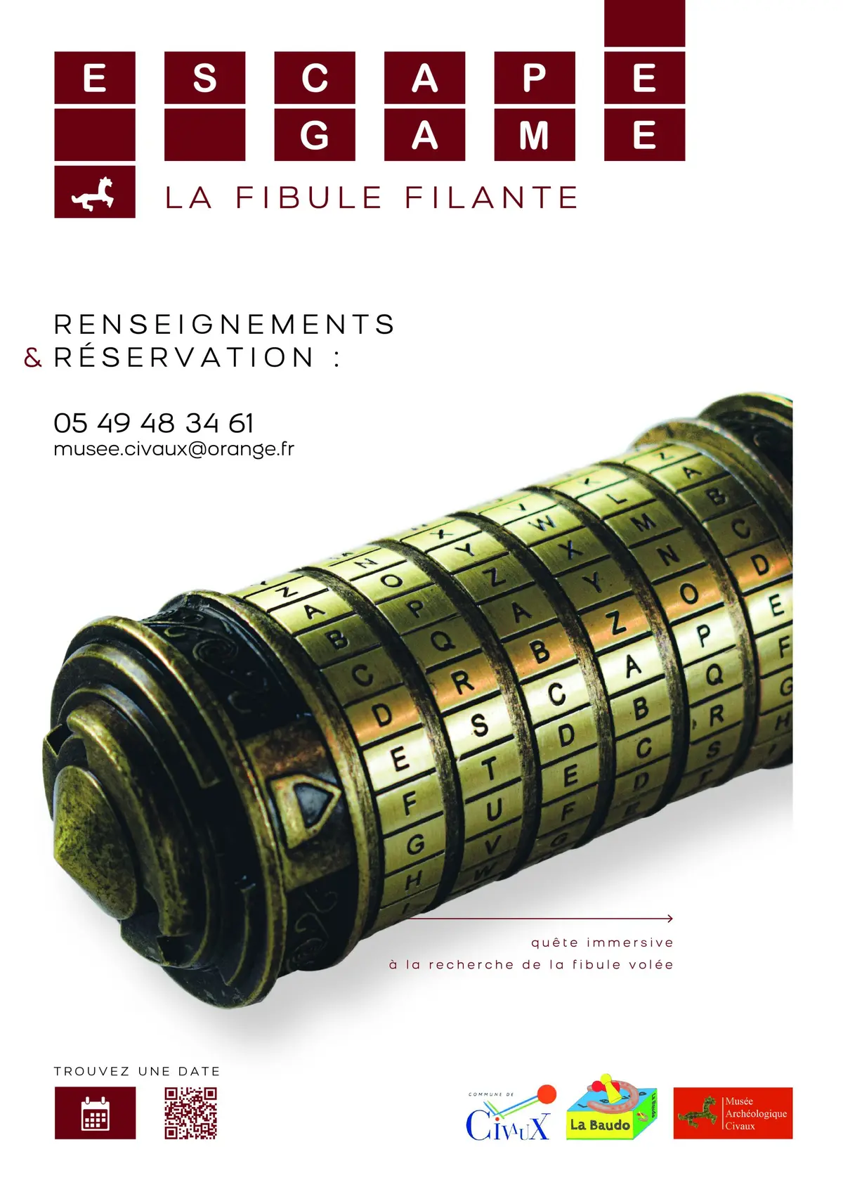 Escape game La fibule filante