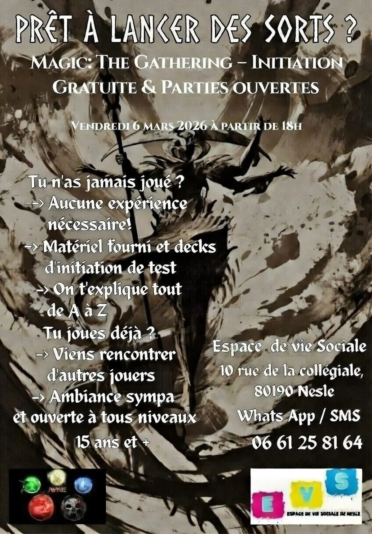 Inititation au jeu de cartes Magic The Gathering