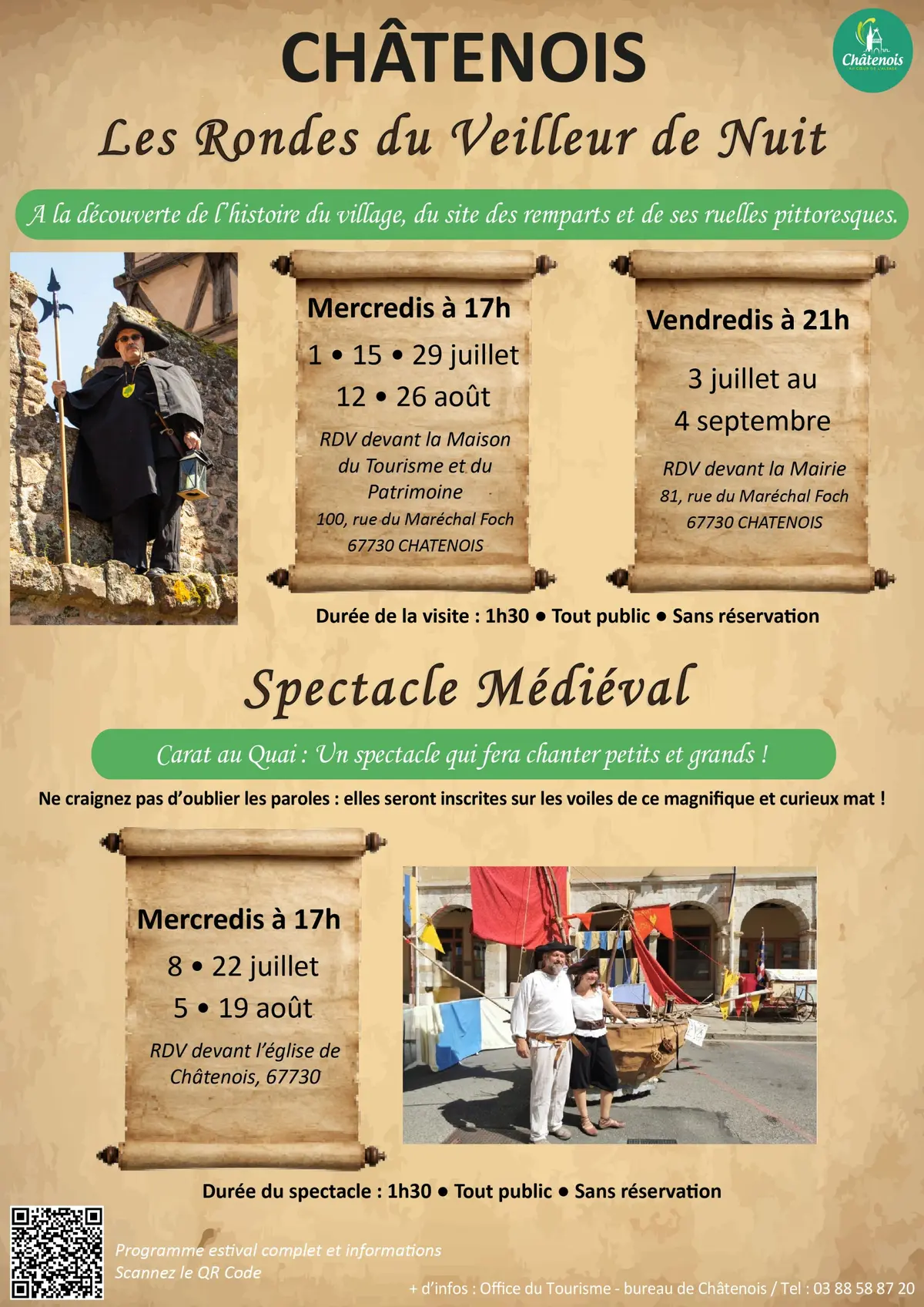 Le spectacle médiéval du conteur Lilian Gérard