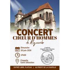 Un éventail pour l'été      Concert du choeur d'hommes de Riquewihr