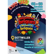 Expo Lego Histoire(s) de briques / L’Histoire en briques