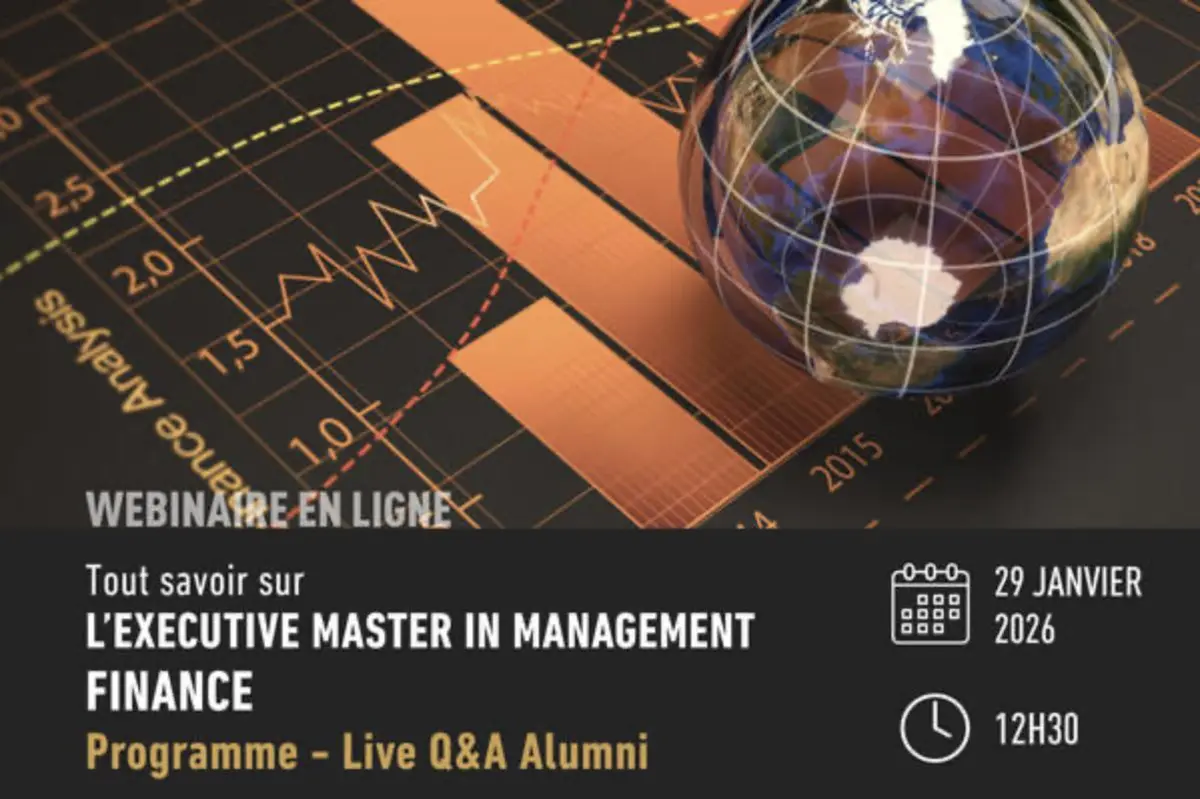 Webinaire : Executive Master in Management FINANCE