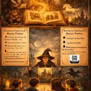 Après-midi Harry Potter à la Bibliothèque